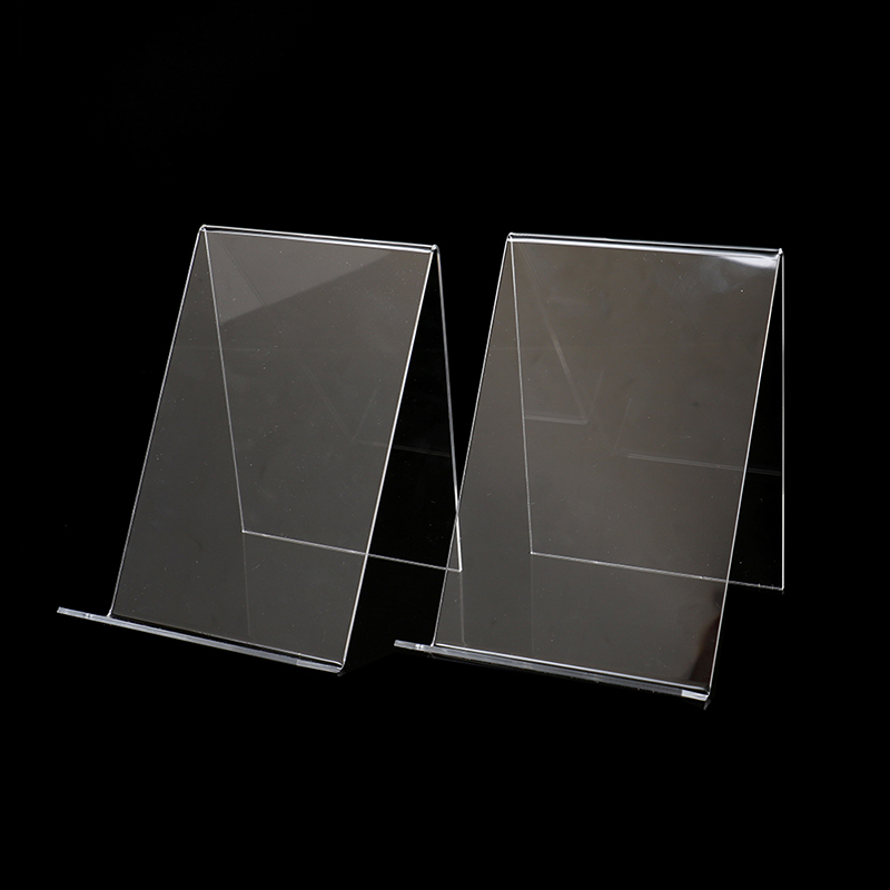 Clear Acrylic Book Stand Holder - (BBQ4) 1 support de livre en