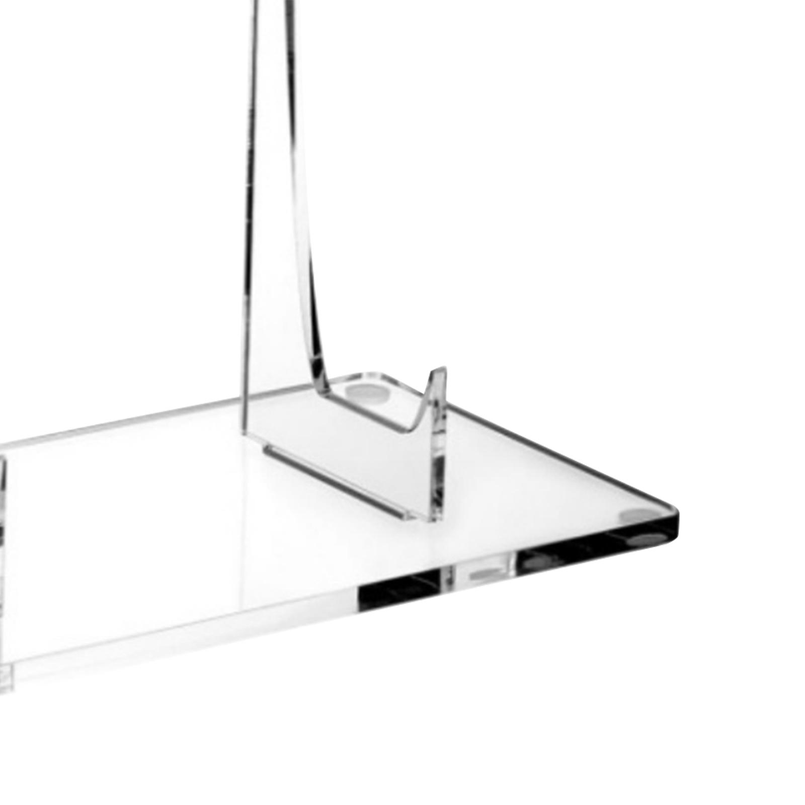 Clear Acrylic Book Stand Holder - Présentoir en acrylique, support transparent pour