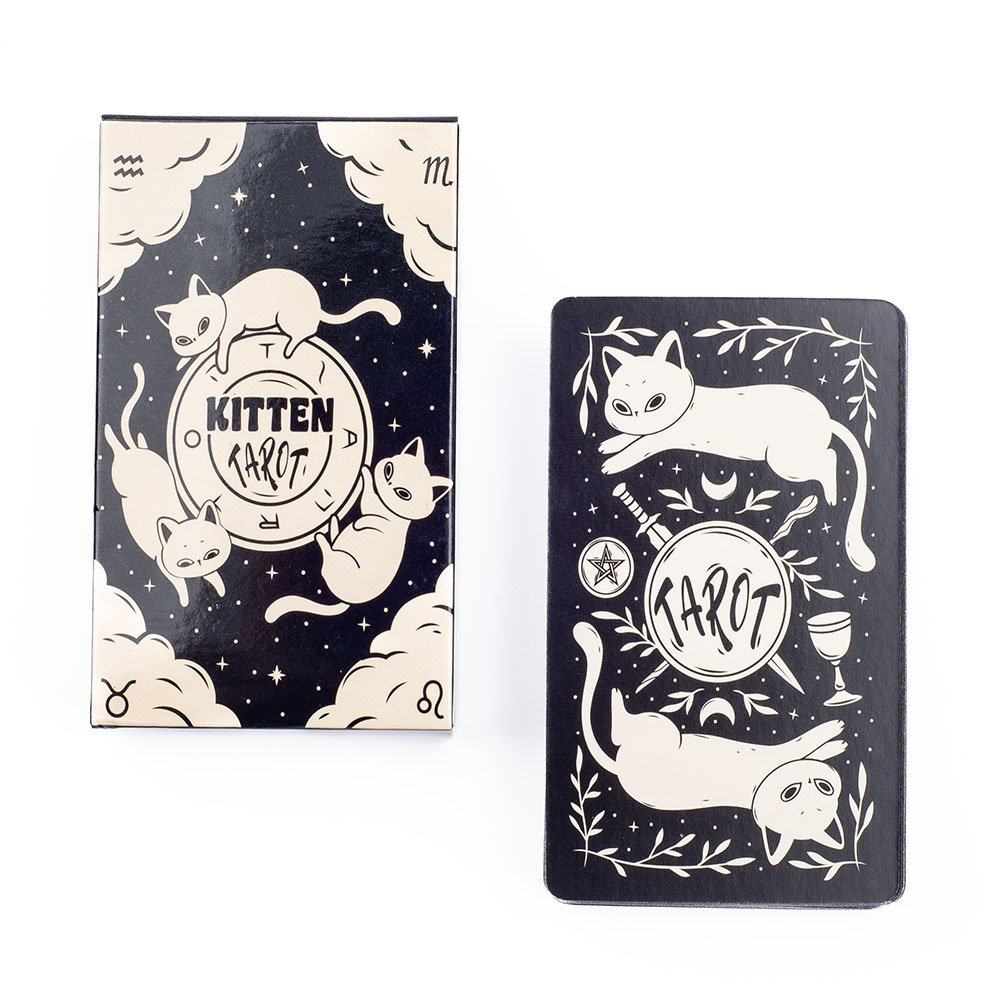 Jeu de cartes de tarot Kitten, - Tarot Deck With Guidebook avis et prix