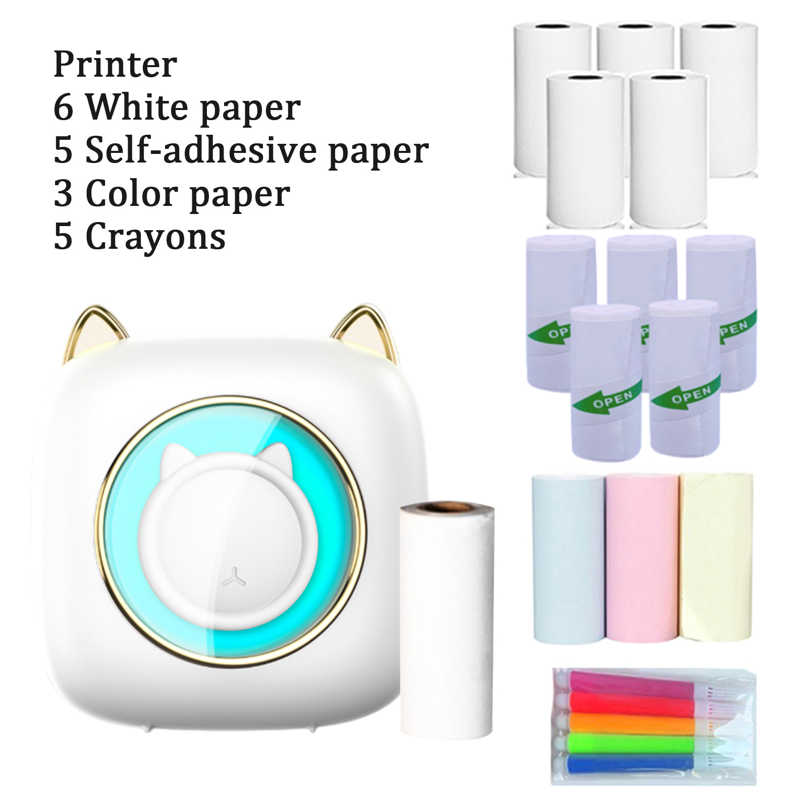 【Nouveau】C23 Machine d'imprima - Mini Pocket Thermal Printer Paper Roll avis et prix