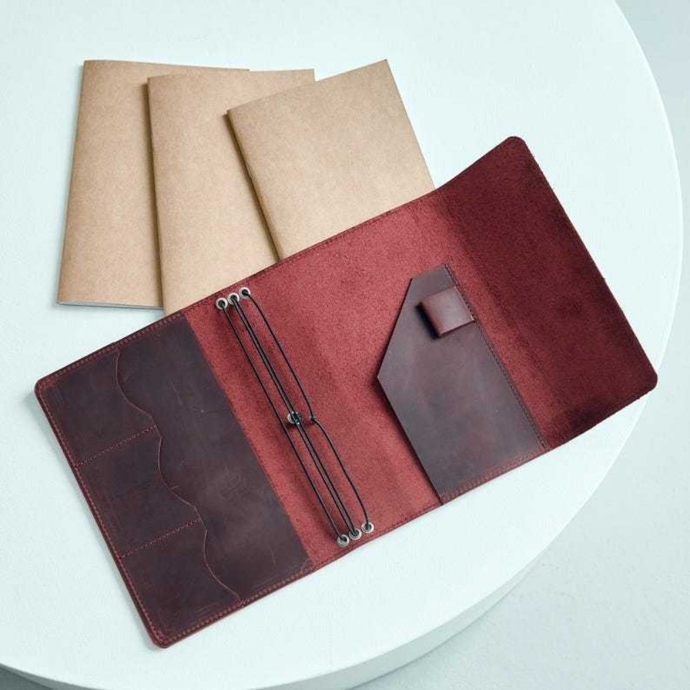 Organisateur de carnet recharg - Vintage Leather Journal Notebook avis et prix