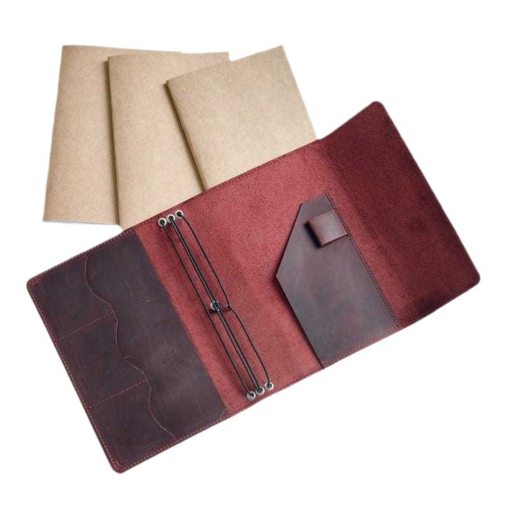 Organisateur de carnet recharg - Vintage Leather Journal Notebook avis et prix