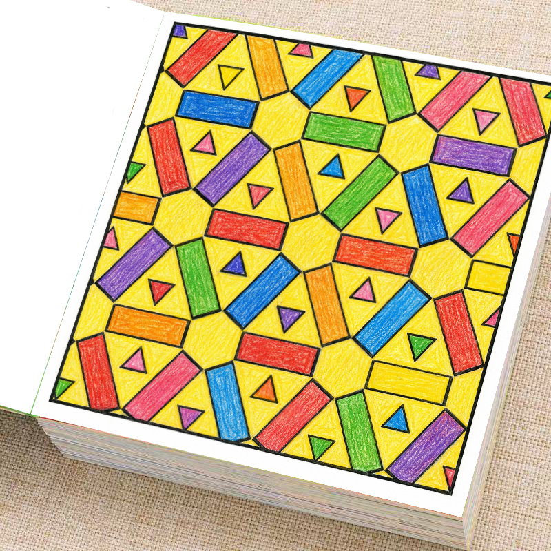 Livre de coloriage de motifs g - Adult Coloring Book Stress Relief avis et prix