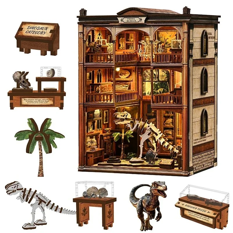 Kit de montage DIY pour étagèr - Diy Wooden Book Nook Kit Shelf Insert avis et prix