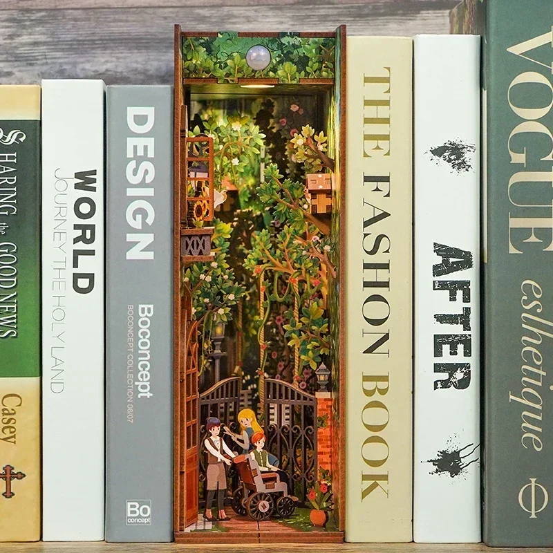 Kit d'insertion d'étagère de c - Diy Wooden Book Nook Kit Shelf Insert avis et prix