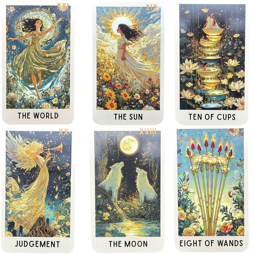 78 cartes de tarot énigmatique - Tarot Deck With Guidebook avis et prix