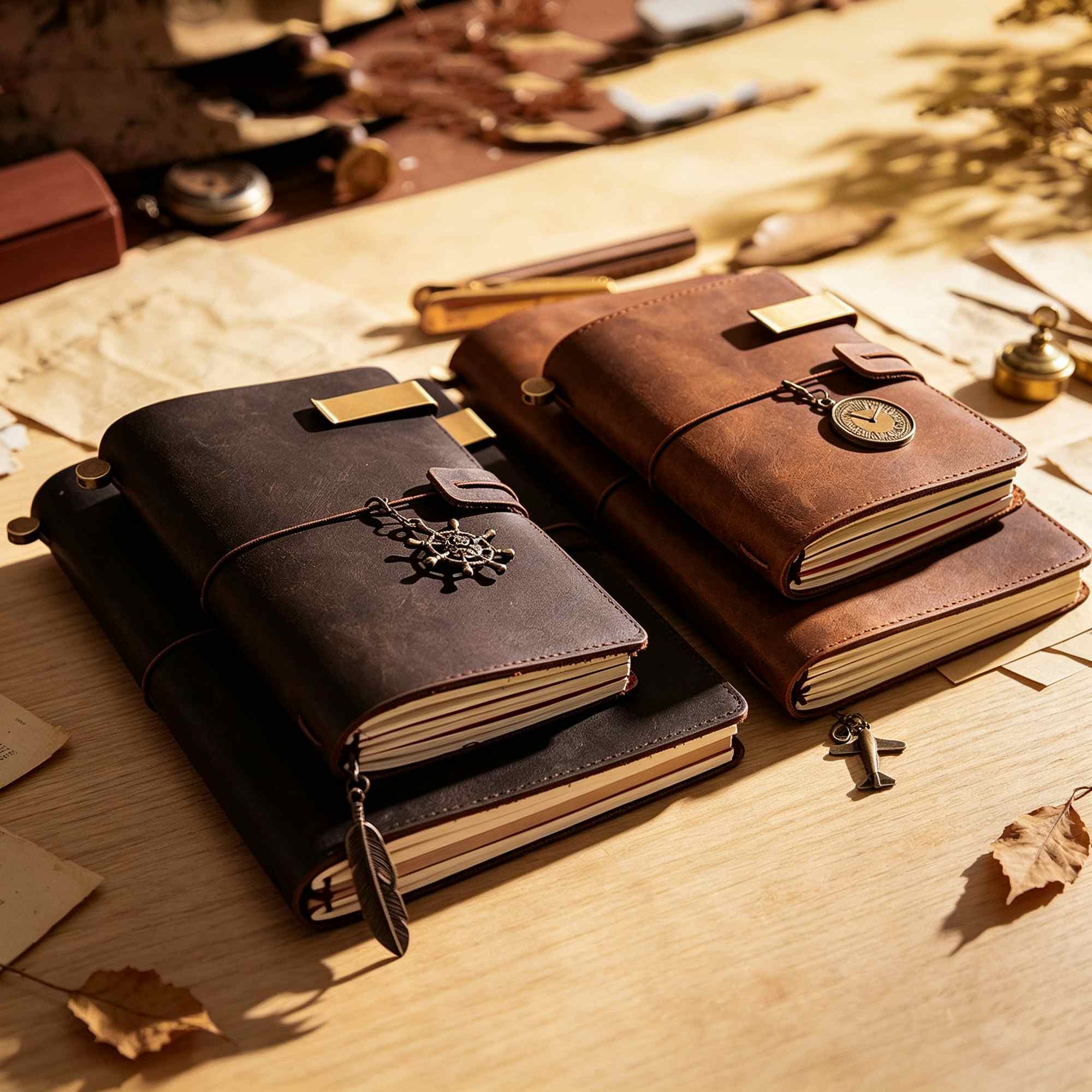 Journal de voyage en cuir Craz - Vintage Leather Journal Notebook avis et prix
